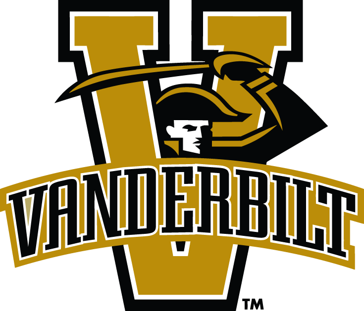 Vanderbilt Commodores 1999-2003 Primary Logo iron on transfers for fabric